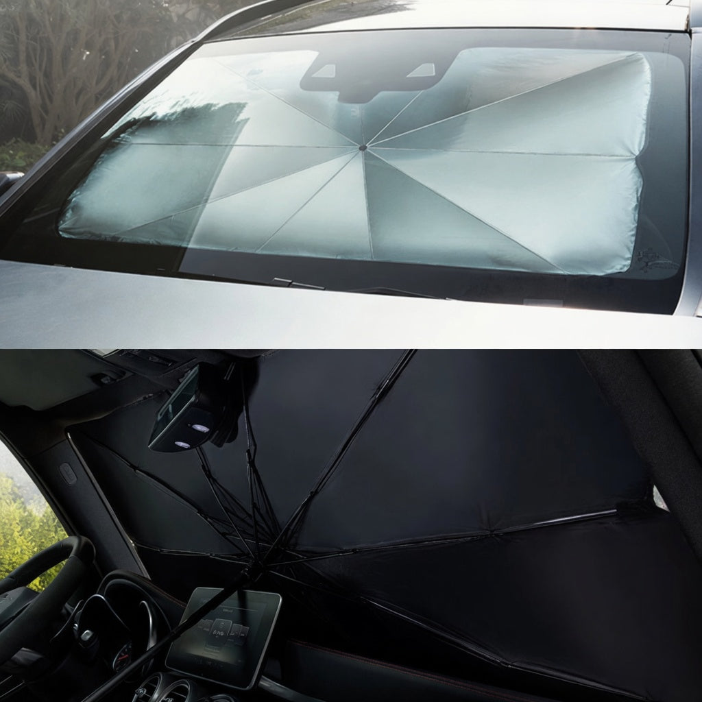 Солнцезащитный зонт для лобового стекла автомобиля